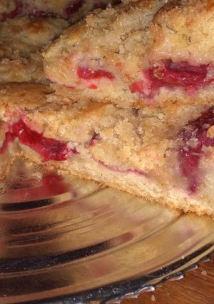 Una foto de Crumble de frutillas!!🍓🍓