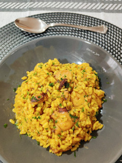Una foto de Arroz con pulpo