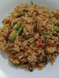 Foto resep Nasi goreng teri pete
