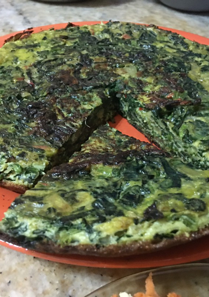 Una foto de Tortilla de espinacas
