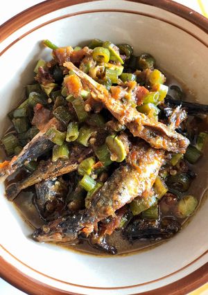 Foto resep Oseng klotok belalo pete pedas