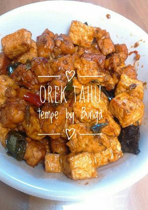 Foto resep Orek Tahu Tempe