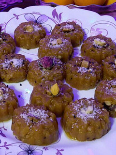 عکسی از دستور حلوا قالبی