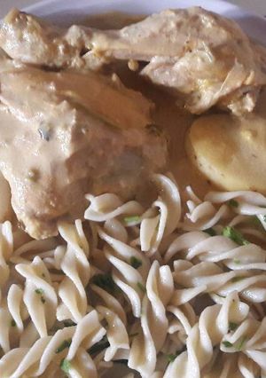 Una foto de Pollo a la mostaza