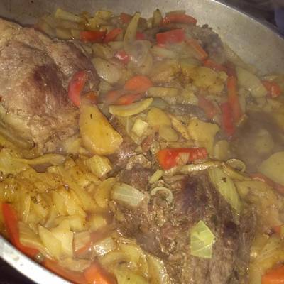 Carne a la Essen Receta de Camila- Cookpad