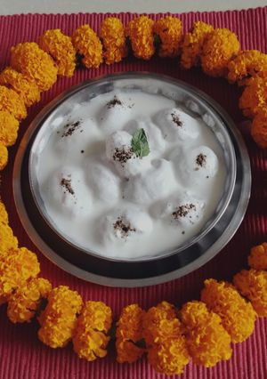 A picture of Melt in mouth falhari Dahibara.