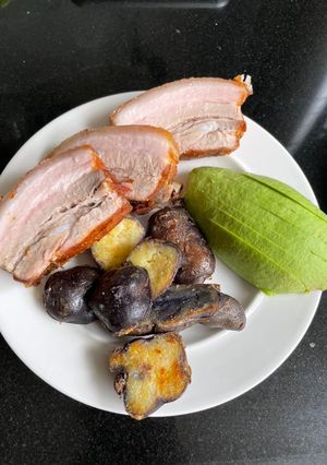 Una foto de Chicharrón estilo andino