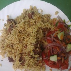 A picture of Beef pilau#localfoodcontest_Mombasa.