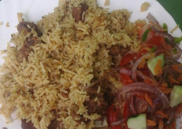 Step-by-Step Guide to Prepare Any-night-of-the-week Beef pilau#localfoodcontest_Mombasa