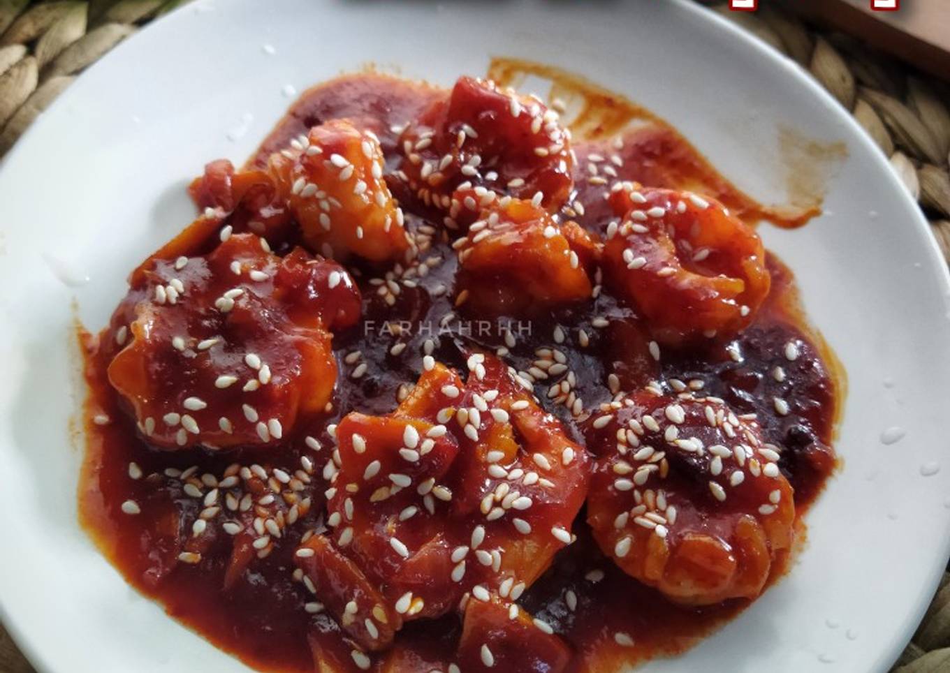 Udang Saus Gochujang