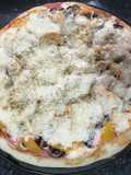 Pizza de durazno a mi estilo