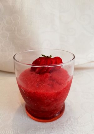 Foto di Sorbetto alle fragole