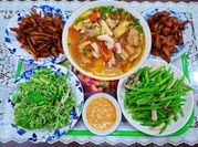Hình ảnh của món chay từ mì căn