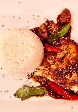 Una foto de Pollo chupikay