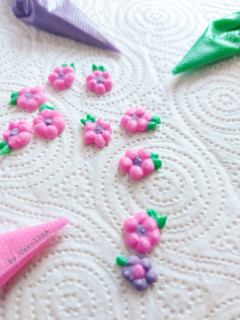 Foto resep Meringue flower untuk Fancy Cookies