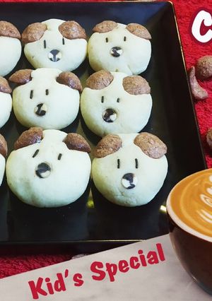A picture of Cute Puppy Cookies| Homemade Cookies.