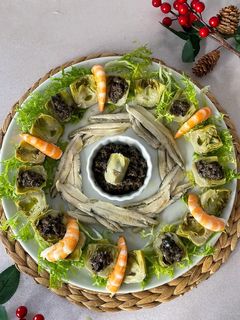 Una foto de Ensalada marinera