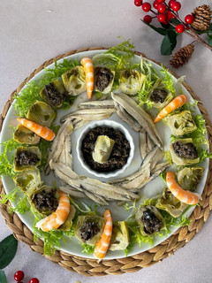 Una foto de Ensalada marinera