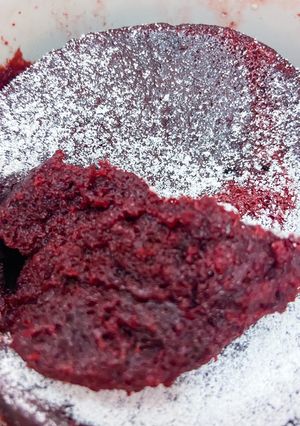 A picture of 2 Minutes Red Velvet Mug Cake.