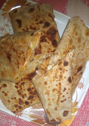 A picture of Vegetable frankie.