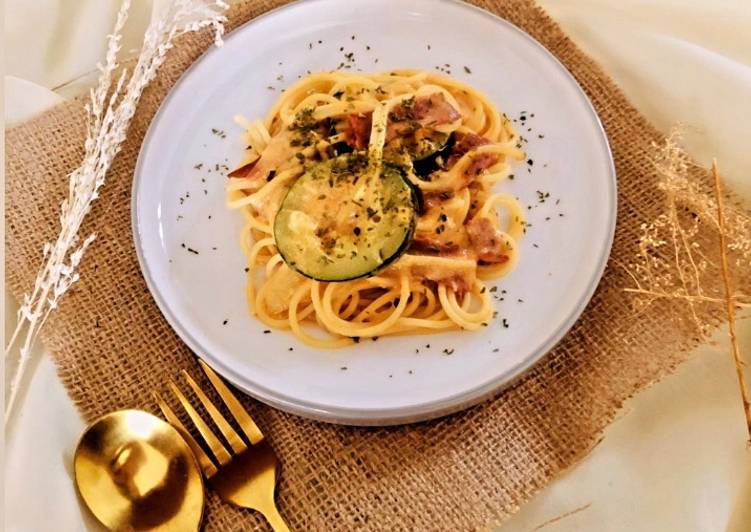 Bahan memasak Rose Pasta with Zuccini yang Enak