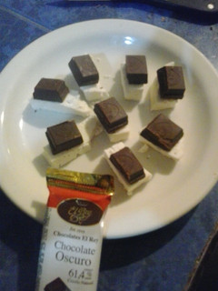 Una foto de Entrada choco-queso