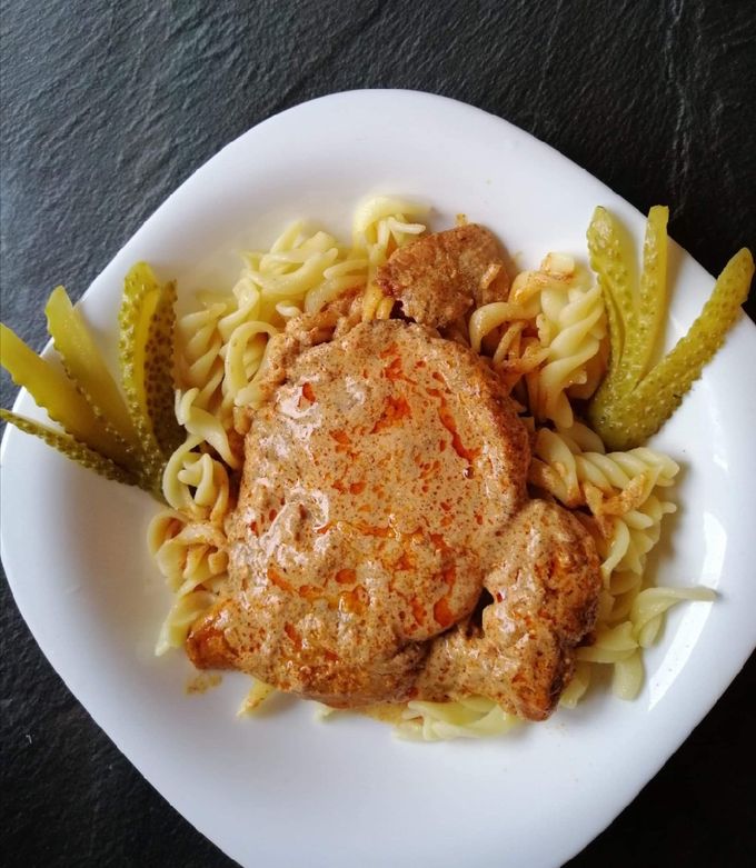 Tejfölös szelet recept fotója