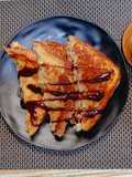 274. roti sandwich pisang bakar enak & mudah cara bikinnya