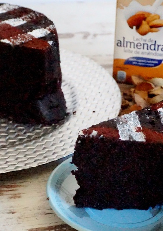 Una foto de Bizcocho de chocolate sin lactosa