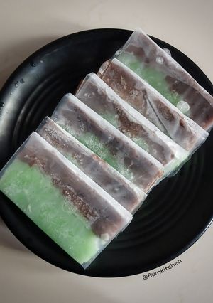 Foto resep Es Gabus Coklat Pandan