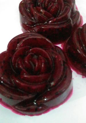 Foto resep Puding Buah Naga