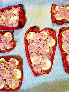 Una foto de Pimientos rellenos