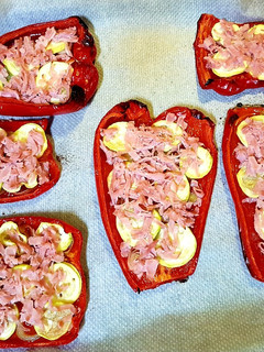 Una foto de Pimientos rellenos