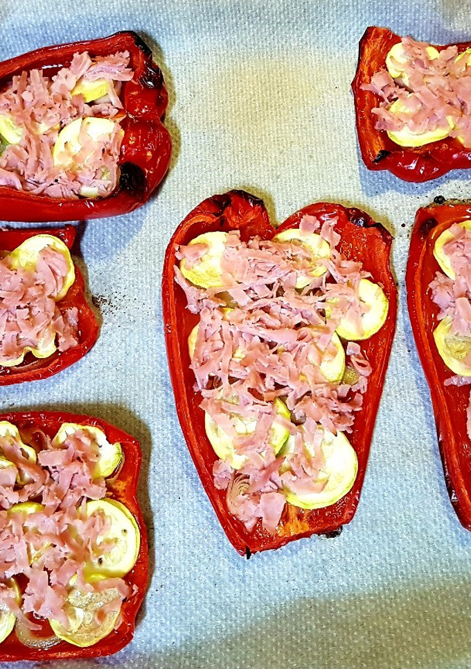 Una foto de Pimientos rellenos