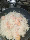 Arroz con camarones