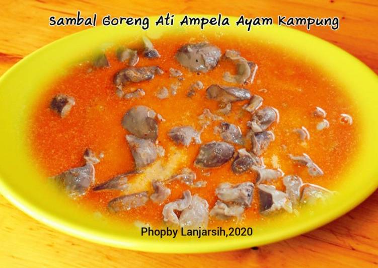 Balado Hati Ampela Ayam Kampung