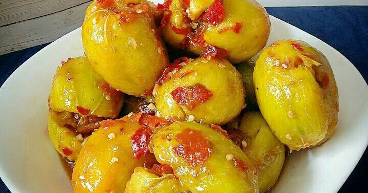  Resep  Rujak kedondong geprek oleh Susan Mellyani Cookpad