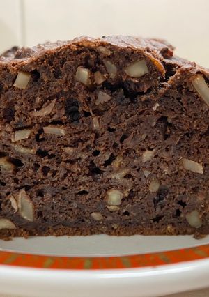 Csokis banánkenyér recept fotója