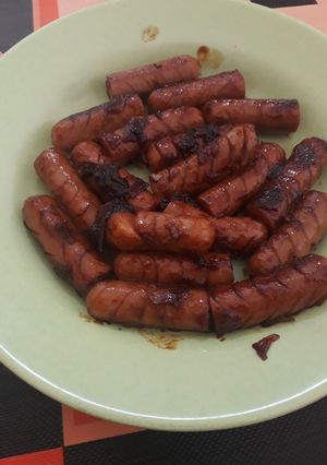 Foto resep Sosis bakar homemade