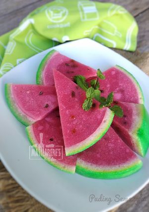 Foto resep Puding Semangka