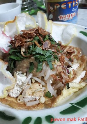 Foto resep Tahu telur bumbu kacang petis