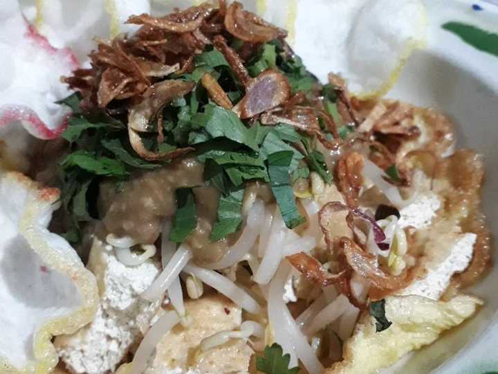 Cara Gampang Membikin Resep Tahu telur bumbu kacang petis yang Bikin Ngiler Anti Ribet, Lezat Sekali