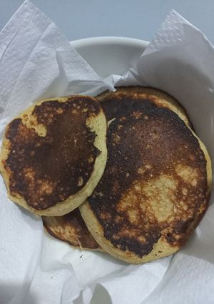 Una foto de Hotcake de avena y banana