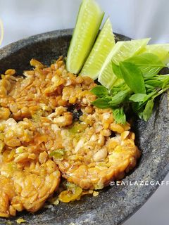Foto resep Tempe Penyet Sambal Bawang