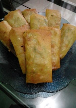 Foto resep Lumpia Goreng Isi Ayam