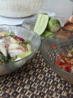 Foto resep Ikan Nila Kuah Asem dan sambel Dabu2