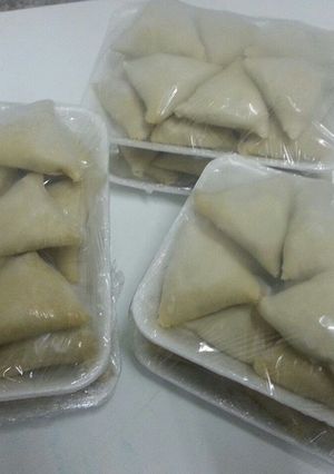 صورة لوصفة عجينة السمبوسه