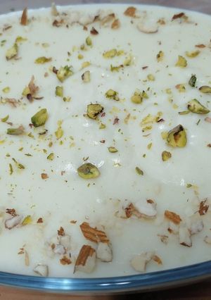 A picture of Firni (eid special).