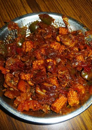 A picture of Vegetable Jalfrezi | Dhaba-Style.