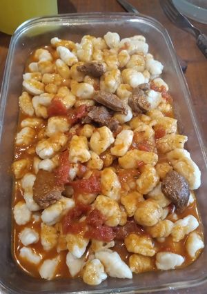 Una foto de Ñoquis caseros